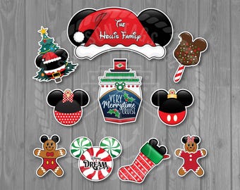 Very Merrytime Personalized Sign Group Magnet Set for Disney Cruise Doors