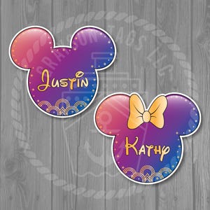 Disney Destiny Cruise Custom Magnet Set - Customizable Magnetic Door Decor image 3