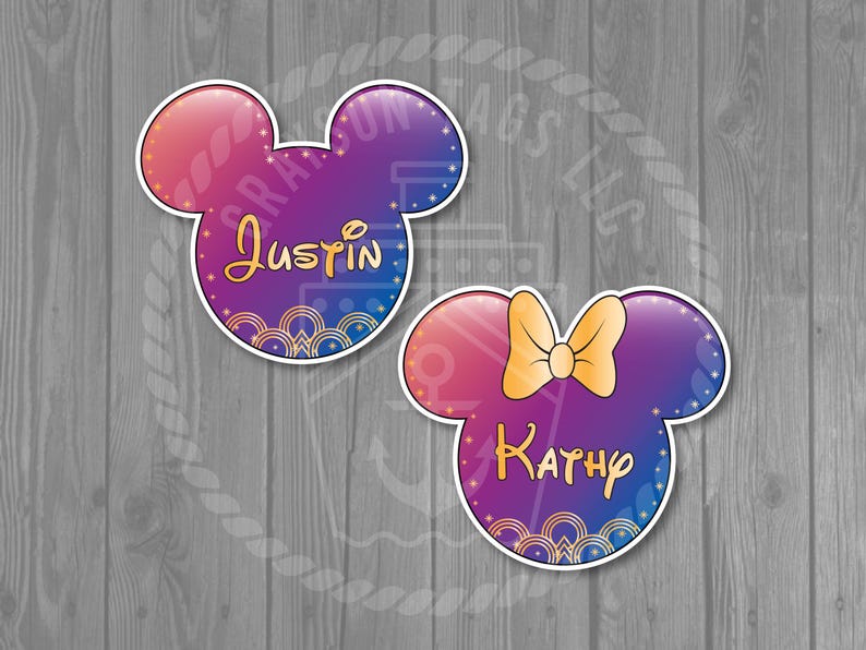 Disney Destiny Cruise Custom Magnet Set - Customizable Magnetic Door Decor image 3