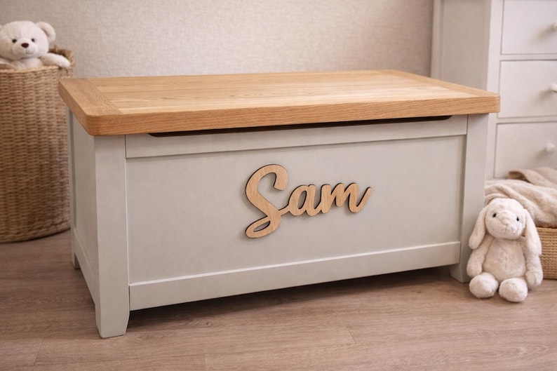 Letrero de madera personalizado con nombre para la decoración de la pared de la habitación de los niños imagen 5