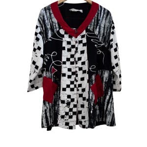 Vintage Lagenlook Tunic Top