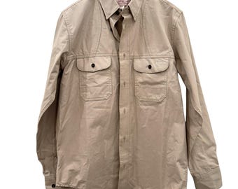 Men's Tan Hunting Shirt NWT by Filson Size Small
