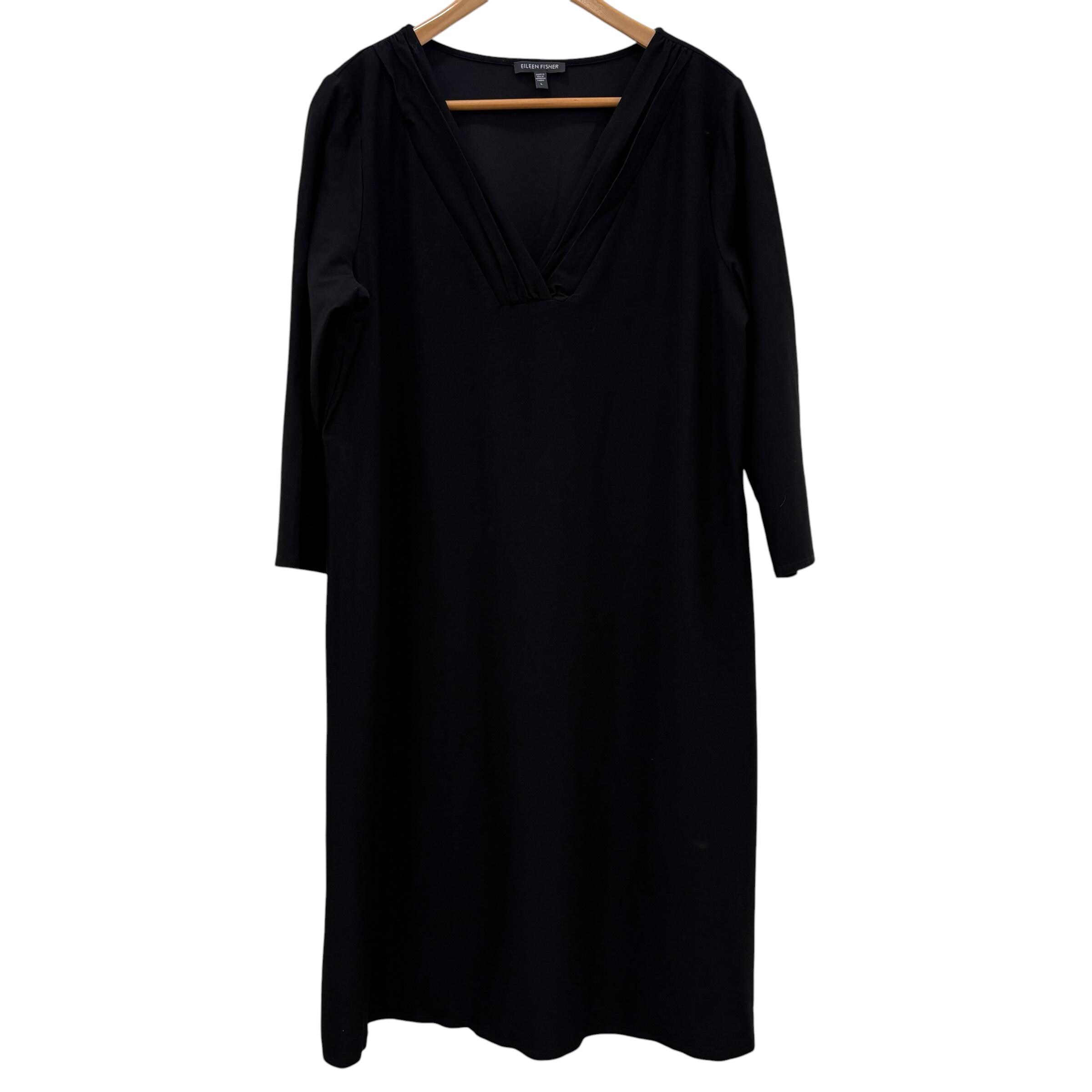 Eileen Fisher, Vintage Black Dress by Eileen Fisher