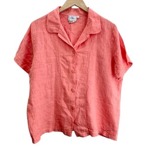 Vintage Linen shirt by Hot Cotton size L