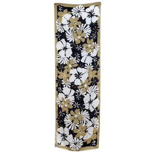 Vintage Vera Neumann Scarf with Bold Floral Pattern
