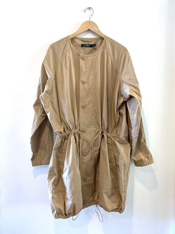 Lauren by Ralph Lauren NWT tan raincoat XL
