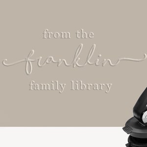 Goffratrice, Goffratrice per libri, Goffratrice per biblioteche, Goffratrice personalizzata, Libri, Biblioteca di famiglia, Regalo personalizzato, Lettore, Goffratura, Goffrato, Ex libris