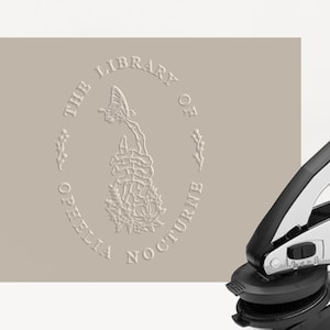 Embosseuse, gaufrage de livre, gaufrage de bibliothèque, gaufrage personnalisée, livres, bibliothèque personnelle, cadeau personnalisé, lecteur, gaufrage, gaufrage, ex libris