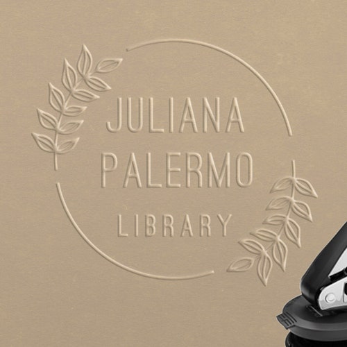 Library Embosser 18 Personalized Custom Gift Embossing Etsy