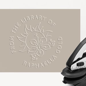 Prägedrucker, Buchpräger, Bibliothekspräger, Benutzerdefinierte Prägedrucker, Bücher, Persönliche Bibliothek, personalisiertes Geschenk, Lesegerät, Prägedruck, Prägedruck, Ex Libris