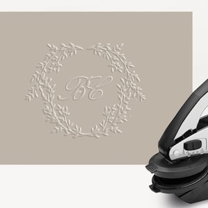 Personalisiertes Prägegerät, Hochzeitseinladung, Hochzeitseinladung, Hochzeitseinladung, Personalisiertes Geschenk, Initialen