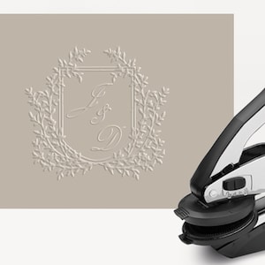 Personalisiertes Prägegerät, Hochzeitseinladung, Hochzeitseinladung, Hochzeitseinladung, Personalisiertes Geschenk, Initialen