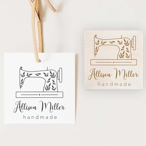 Handgemachter Logo-Stempel, Handgemachter Stempel, Benutzerdefinierter Stempel, Kleidungs-Business-Logo, Selbstfärbender Stempel, Individuelles Geschenk, Logo-Stempel, Gummistempel