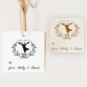 Gift Stamp, Custom Stamp, Holiday Stamp, Personalized Stamp , Custom Self-inking Stamp, Stamp Ink, Color Stamp, Christmas Stamp, Logo Stamp