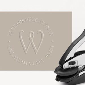 Embosser de boda, Embosser de direcciones, Remitente, Relieve, Relieve, Embosser personalizado, Regalo de boda, Regalo de inauguración de la casa, Embosser