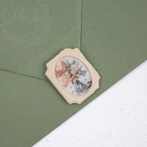 Rahmen Wachs Siegel Stempel, 3D Wachs Siegel, Vintage Rahmen Wachs Siegel, Gerahmtes Wachs Siegel, Buchstaben Wachsstempel, Die Schnitt Wachsstempel, Fotorahmen Wachsstempel
