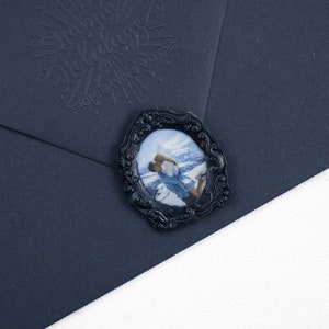 Rahmen Wachs Siegel Stempel, 3D Wachs Siegel, Vintage Rahmen Wachs Siegel, Gerahmtes Wachs Siegel, Buchstaben Wachsstempel, Die Schnitt Wachsstempel, Fotorahmen Wachsstempel