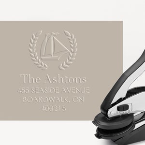 Embosser, Embosser personalizado de dirección de retorno, Embosser personalizado, Embosser de negocios, Embosser de logotipo, Invitación de boda, Embosser personalizado