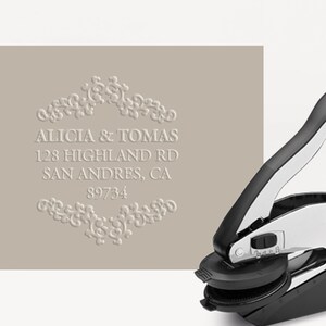 Bruiloft Embosser, Custom Embosser, Adres Embosser, Persoonlijke Embosser, Housewarming Gift, Retouradres Embosser, Paar Embosser