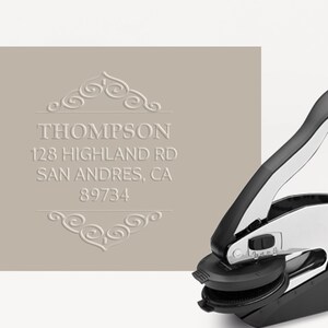 Embosser, Adres Embosser, Persoonlijke Embosser, Housewarming Gift, Retouradres, Naam Embosser, Huwelijksuitnodiging, Logo Embosser, Reliëf