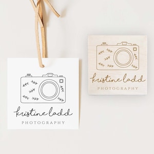 Fotografie-Logo-Stempel, Fotograf-Logo-Stempel, benutzerdefinierter Stempel, personalisierter Stempel, Selbstfärbender Stempel, Kamera-Stempel, Logo-Stempel, Gummistempel