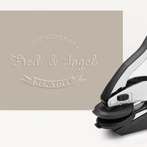 Aangepaste Embosser, Logo Embosser, Premade Logo Embosser, Logo Stempel, Gepersonaliseerde Embosser, Keuken Logo Embosser, Uit de keuken van