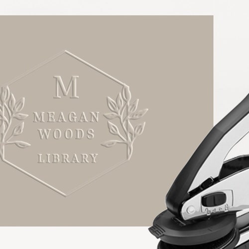 Library Embosser 41 Personalized Custom Gift Embossing Etsy