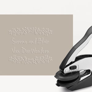 Embosser, Custom Embossing Seal, Naam Embosser, Gepersonaliseerde Embosser, Wedding Embosser, Custom Embosser, Embossed, Emboss, Logo Embosser