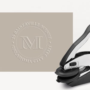 Embosser, Initial Embosser, Custom Address Embosser, Gepersonaliseerde Embosser, Retouradres Embosser, Embossing Seal, Custom Gift