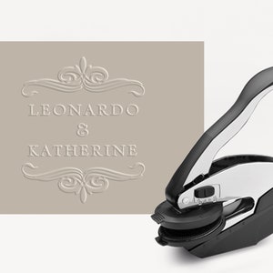 Embosser - Name Embosser - Custom Embossing Seal - personalisierte Embosser - Katherine Wedding Embosser