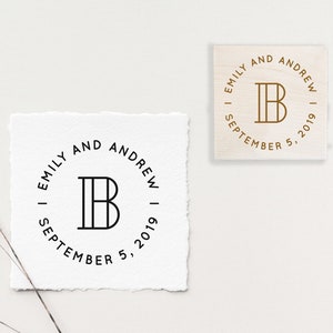 Sellos personalizados, sello personalizado, sello autoentintado personalizado, sello de boda, sello de invitación, sello de carta, guardar el sello de fecha