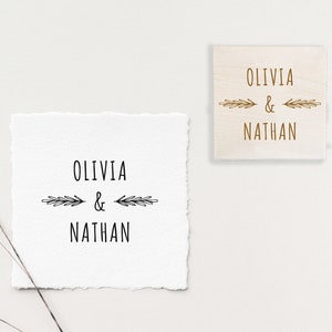 Benutzerdefinierte Stempel, personalisierter Stempel, benutzerdefinierter selbstfärbender Stempel, Hochzeitsstempel, Einladungsstempel, Briefstempel, Paarstempel, Hochzeitsgeschenk