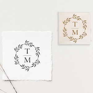 Benutzerdefinierte Stempel, personalisierter Stempel, benutzerdefinierter selbstfärbender Stempel, Hochzeitsstempel, Einladungsstempel, Kranzstempel, Initialenstempel, Hochzeitsgeschenk