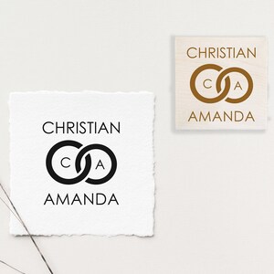 Stempel, Selbstfärbender Stempel, Stempel, Stempel, Hochzeitsstempel, Personalisierter Stempel, Logostempel, Namensstempel, Paarstempel, Stempeln