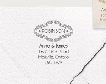 Address Stamp, Custom Stamp, Personalized Stamp, Personalized Gift, Rubber Stamp, Self-inking Stamp, Logo Stamp, Return Address