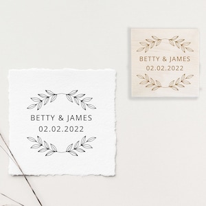 Personalisierter Stempel, Paarstempel, Hochzeitsstempel, Selbstfärbender Stempel, Personalisierter Stempel, Gummistempel, Personalisierter Stempel, Logostempel, Namensstempel, Stempel