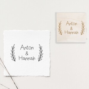 Personalisierter Stempel, Paarstempel, Hochzeitsstempel, Selbstfärbender Stempel, Personalisierter Stempel, Gummistempel, Personalisierter Stempel, Logostempel, Namensstempel, Stempel