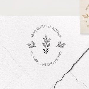 Timbro indirizzo, Timbro personalizzato, Timbro personalizzato, Regalo personalizzato, Timbro di gomma, Timbro autoinchiostrante, Timbro logo, Timbro indirizzo di ritorno