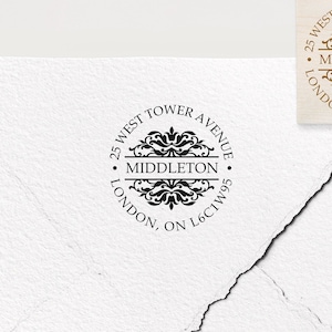 Sello de dirección, sello personalizado, sello personalizado, regalo personalizado, sello de goma, sello autoentintado, sello de logotipo, dirección de devolución