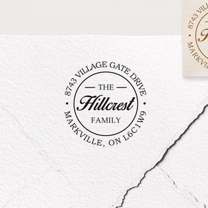 Adresstempel, aangepaste stempel, gepersonaliseerde stempel, gepersonaliseerd cadeau, rubberen stempel, zelfinktende stempel, logostempel, retouradres
