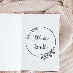 Book Stamp, Library Stamp, Rubber Stamp, Custom Stamp, Personalized Stamp. Self-Inking Stamp, Personalized Gift, Book Label