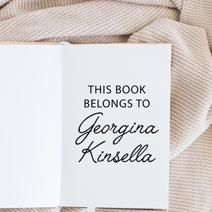 Book Stamp, Library Stamp, Rubber Stamp, Custom Stamp, Personalized Stamp. Self-Inking Stamp, Personalized Gift, Book Label