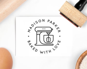 Personalized Bread Bakery Shop Business Stamp custom Rubber Stamp great for bakeshop