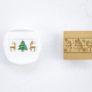Weihnachten Wachs Siegel Stempel, Feiertage Wachssiegel, Urlaub Wachssiegel, Festlich Wachsstempel, Schneeflocken Wachsstempel, Die Cut Wachsstempel, Geschenk Wachssiegel