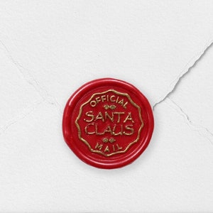 Lot de 10 sceaux de cire peints en or | Sceaux de cire de vacances | Sceaux de cire de Noël | Sceaux de cire d'or | Sceaux de cire peints à la main | Courrier du Père Noël