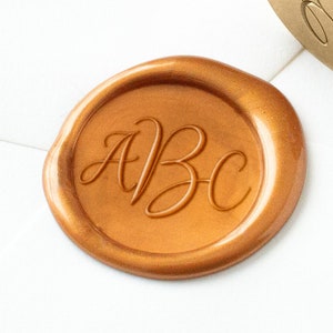 Monogramm Wachssiegel Stempel, Benutzerdefiniertes Wachssiegel, Branding Wachssiegel, Hochzeit Wachssiegel, Familie Wachssiegel, Namenswachssiegel, Wachssiegel Stempel, Siegelwachs