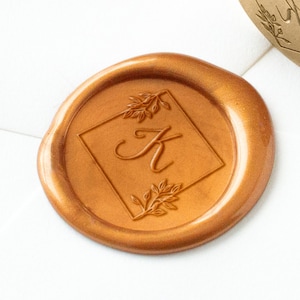 Eerste lakzegel stempel, aangepaste lakzegel, gepersonaliseerde lakzegel, zakelijke zegel, logo lakzegel, bruiloft zegel, lakzegel, zegellak, krans