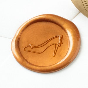 Shoes with Heels Wax Seal Stamp, Business Wax Seal Stamp, Sealing Wax, Handmade Wax Seal, Unique Wax Seal, Invitation Seal, Wax Stamp
