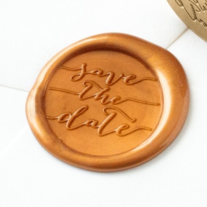 Save the Date Wax Seal Stamp, Calligraphy Wax Seal Stamp, Sealing Wax, Wedding Wax Seal, Love Wax Seal, Invitation Seal, Wax Seal Stickers