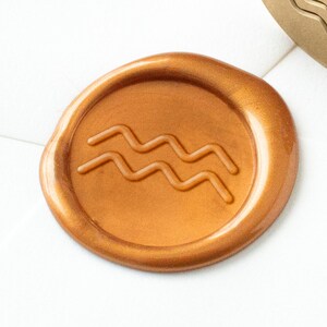 Sternzeichen Wachssiegel Stempel, Sternzeichen Wachssiegelstempel, Wachssiegelstempel, Siegellack, Wachssiegel, Einladung Siegel, Wachsstempel